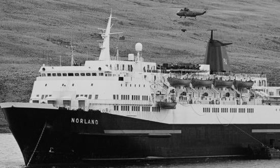 The ferry Borland, one of the main ships taken up from tradefor the Falklands War, was used a troop transport.While commercial ship conversions are an imperfect solution, they provide badly needed capabilities under wartime conditions. 